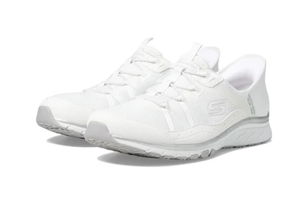 Женские кроссовки SKECHERS Gratis Sport Leisurely Hands Free Slip-INS white