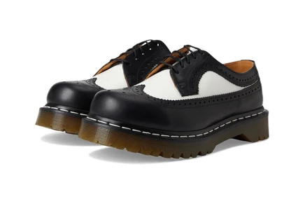 Унисекс оксфорды Dr Martens 3989 Bex, черно-белые