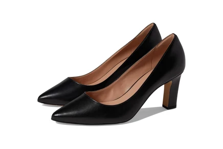 Cole Haan Mylah Heel Pump 75 mm black leather