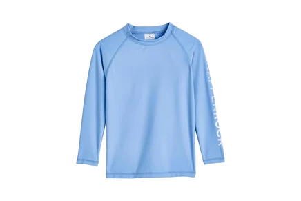 Плавки Snapper Rock Kids Seaside Blue Long Sleeve Rash Top (Toddler/Little Kid/Big Kid)
