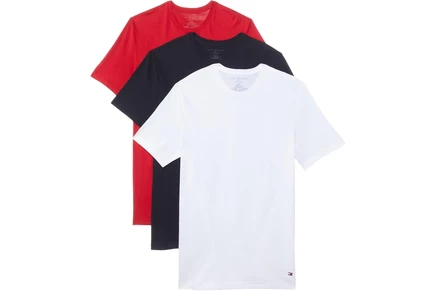 Мужские майки Tommy Hilfiger Cotton Classic 3 шт., красный/голубой/белый