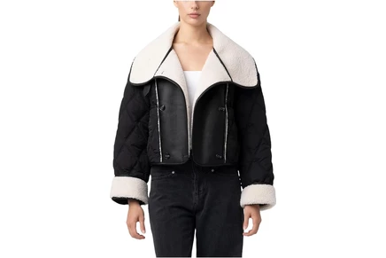 Куртка Blank NYC Quilted Sherpa Jacket