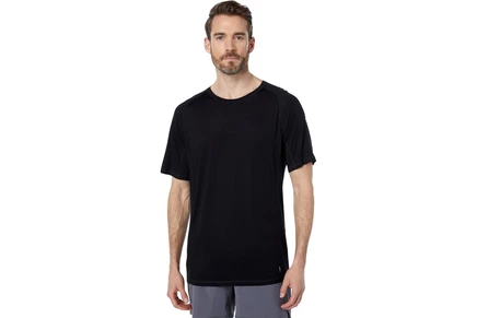 Мужская рубашка Smartwool Active Ultralite Short Sleeve black