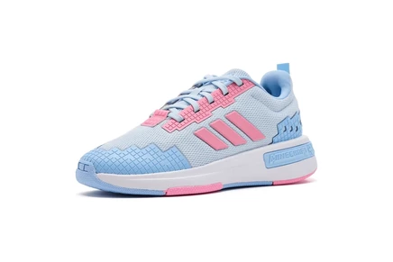 adidas Kids x Minecraft Pro Shoes crystal sky/bliss pink/glow blue