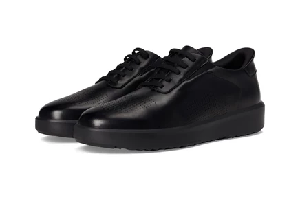 Мужские кожаные оксфорды Marc Joseph New York Harbor Road Hands-Free, черные
