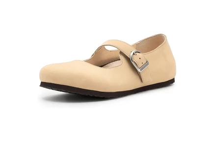 Женские туфли Birkenstock Santa Clarita, песочные