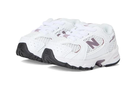 Кроссовки для малышей New Balance 530 Bungee, бело-розовые