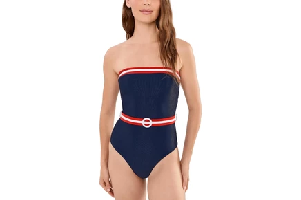 Beach Riot Jessa One-Piece twilight firework color-block