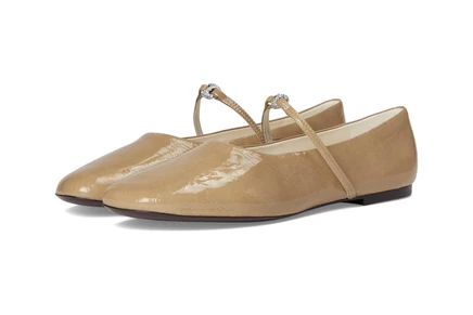 Tory Burch Gemini Link Pave Mary Jane Ballet chateau gray/pave