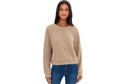 Свитер Splendid Fallon Fuzzy Crew Neck