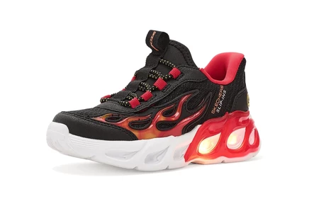 SKECHERS KIDS Thermo-Flash 2.0 - Heat-Brisk 403898L (Little Kid/Big Kid) black/red
