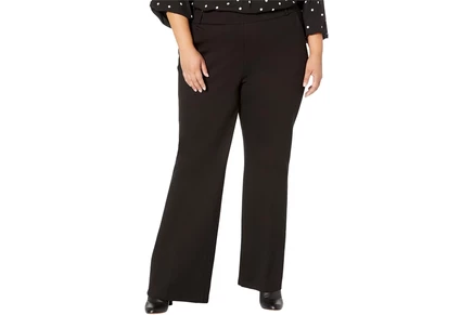 Брюки NYDJ Plus Size Pull-On Flare Leg Trousers
