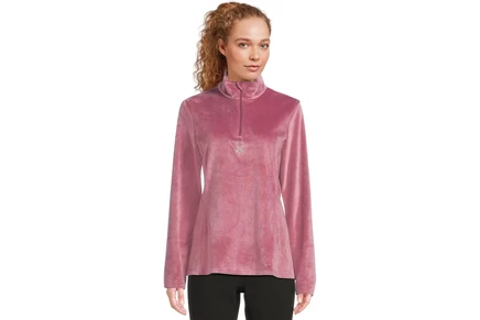 Женский джемпер Spyder Shimmer Bug 1/2 Zip, фиолетовый