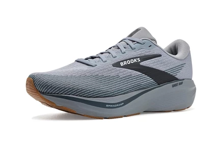 Мужские кроссовки Brooks Ghost Amp, бежево-серо-белые