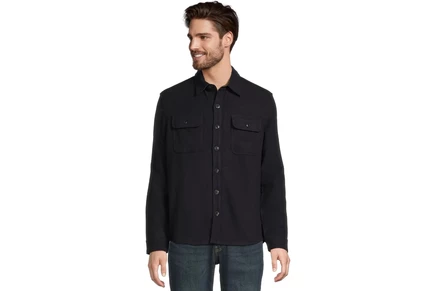 Мужская рубашка L.L.Bean Signature Wool Workshirt Regular