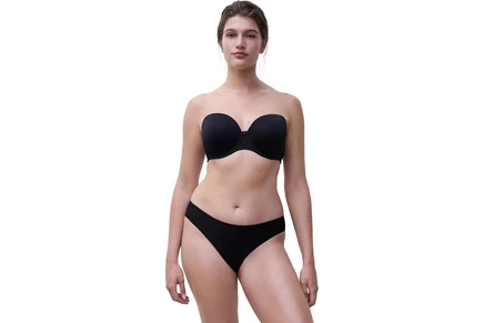 Chantelle Comfort Chic Full Bust Strapless Bra black