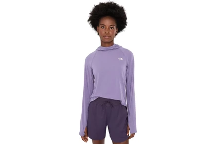 Женское худи The North Face Adventure Sun, сливовое