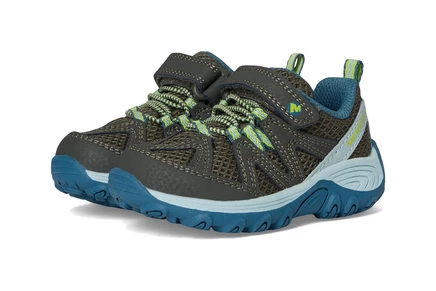 Детские трекинговые ботинки Merrell Kids Ridge Trek, оливковые