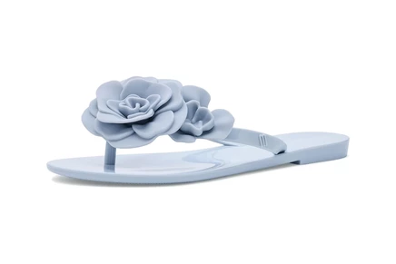 Детские сандалии Mini Melissa Harmonic Petals, голубые