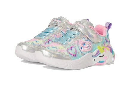 Детские кроссовки Skechers Unicorn Dreams, серебристые