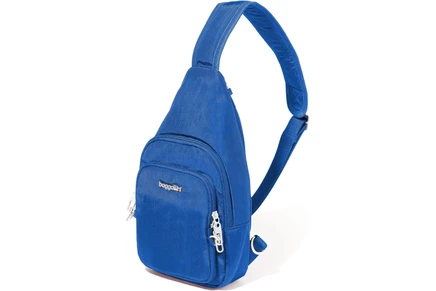 Женская сумка через плечо Baggallini Securtex Anti-Theft Daytripper Sling