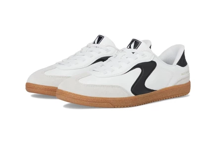 Женские кроссовки skechers hotshot, бело-черные