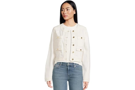 Куртка Paige Kiya Jacket In Toasted Ecru
