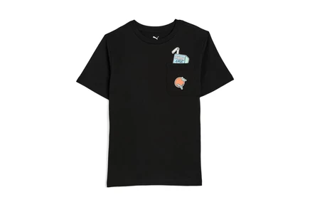 Детская футболка Puma Kids Beach Club, черная