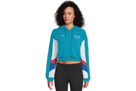 PUMA Bmw M Motorsport Sweat Jacket tropical blue