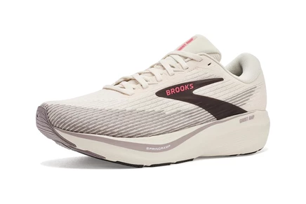 Женские кроссовки Brooks Ghost Amp, арктик/серый/розовый