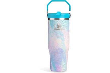 STANLEY IceFlow 2.0 Flip Straw Tumbler 30 oz sea glass plume