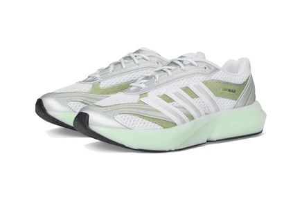 Женские кроссовки adidas Running Lightblaze Glow white/silver metallic/magic lime metallic