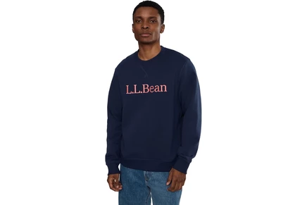 Толстовка L.L.Bean Essential Logo Crewneck Sweatshirt Regular