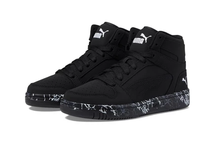 Кроссовки для детей Puma Rebound Layup Mid, черные