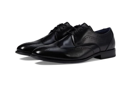 Stacy Adams Brayden Wing Tip Lace-Up black