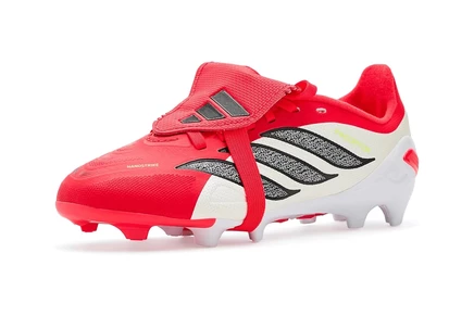 Детские бутсы adidas Predator League, красно-черно-белые