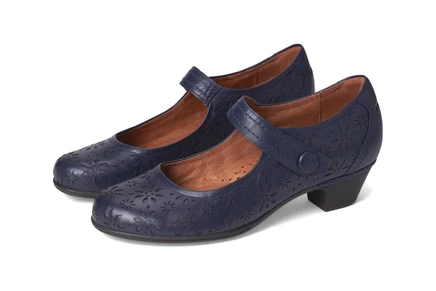Cobb Hill Alesia navy leather