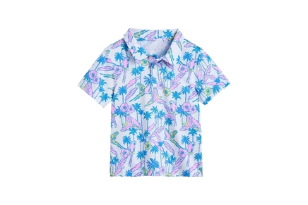 Плавки Chubbies Kids The Lil Flock Party (toddler Performance Polo) (toddler/Little Kid)