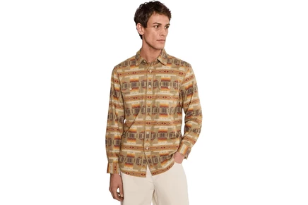 Мужская рубашка Pendleton Tanner Twill, песочная