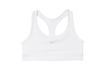 Топ для девочек Nike Dri-FIT Swoosh, белый