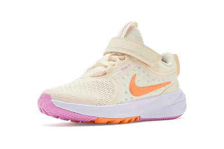 Детские кроссовки Nike Star Runner 5, бело-оранжевые
