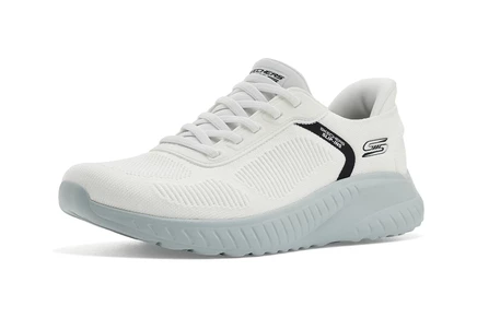 BOBS from SKECHERS Squad Chaos - Current Muse white grey