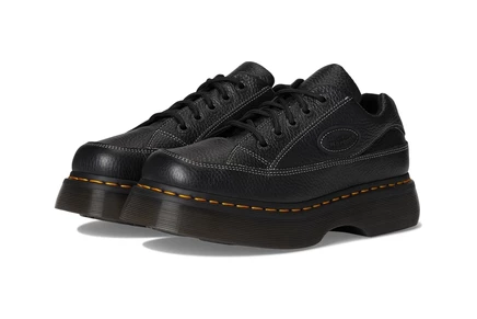 Женские оксфорды Dr. Martens Buzz 5i из мягкой кожи наппа на платформе, черные