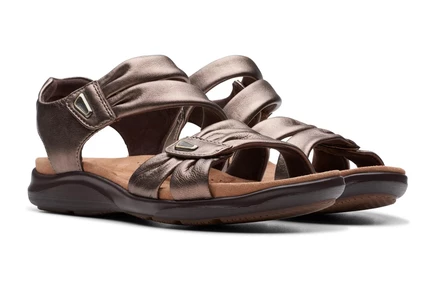 bronze leather