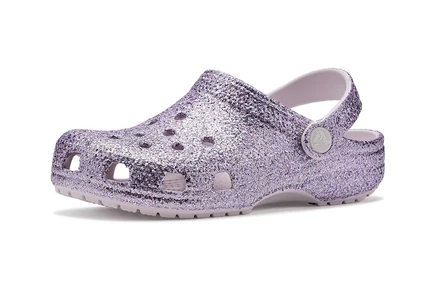Сабо Crocs Kids Classic Glitter Clogs (Little Kid/Big Kid)