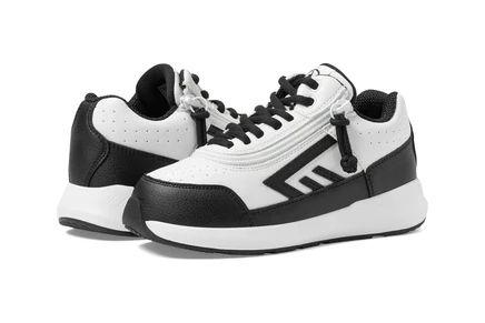 BILLY Footwear Kids BILLY Goat Hoop (Little Kid/Big Kid) white/black