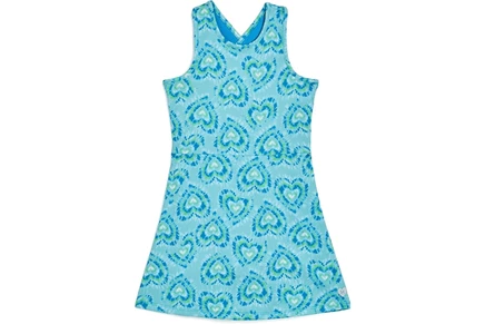 Детское платье Hatley Kids А-силуэта, голубое
