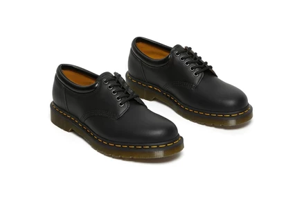 Унисекс оксфорды Dr. Martens 8053, черные кожаные
