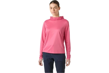 Женская худи Helly Hansen HH Tech с UPF 50+, розовая
