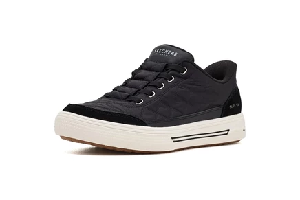 SKECHERS Arch Fit Arcade - Cozy Fit Charming Daze Hands Free Slip-Ins true black